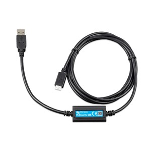 [T:Description]
The VE.Direct-to-USB interface connects products with a VE.Direct connection to devices with a USB port, for example, a computer. With this cable, it is also possible to connect more than two VE.Direct products to a single CCGX. For use with the Fangpusun range of MPPT controllers.

[T:Uses]
[UL]- Solar Charging - Solar Installation - Energy Management - Solar Battery Charging[/UL]