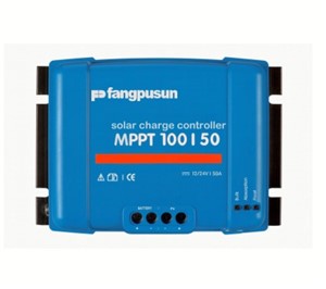 [T:Description]
The Fangpusun MPPT solar charge controller gathers energy from your solar panels and manages storage in your batteries. Using the latest, fastest technology, the Fangpusun range of controllers maximises this energy harvest, driving it intelligently to achieve full charge in the shortest possible time, whilst maintaining battery health.
[BR]
[BR]
The MPPT charge controller will even recharge a severely depleted battery. It can operate with a battery voltage as low as 0 Volts, provided the cells are not permanently sulphated or otherwise damaged.
[BR]
[BR]
MPPT means &quot;Ultra Fast Maximum Power Point Tracking&quot;. The technology constantly monitors the voltage and current output of your solar (PV) panels, MPPT technology ensures that as much available power as possible is harvested from your panels, and stored as efficiently as possible in your batteries. The advantage of this technology is most noticeable when the sky is partially clouded, and light intensity is constantly changing.

[T:Features]

- Ultra-fast Maximum Power Point Tracking (MPPT) 
[BR]
- Advanced Maximum Power Point Detection in case of partial shading conditions 
[BR]
- Outstanding conversion efficiency
[BR]
- Natural convection cooling 
[BR]
- Automatic battery voltage recognition
[BR]
- Flexible charge algorithm 
[BR]
- Over temperature protection and power derating when the temperature is high

[T:Tech Specs]

- MPPT Charge Controller: 100/30 
[BR]
- Battery Voltage: 12VDC / 24VDC / Auto-Select
[BR]
- Rated charge current: 30A 
[BR]
- Maximum PV open circuit voltage: 100V
[BR]
- Maximum PV output: 440W @ 12V 
[BR]
- Maximum PV output: 880W @ 24V
[BR]
- Self-consumption: 10mA 
[BR]
- Peak efficiency: 98%
[BR]
- Optional Display: MPPT-CONTROL 
[BR]
- Communications Port: VE.Direct
[BR]
- 130mm x 186mm x 70mm Enclosure size 
[BR]
- Integrated heat-sink construction
[BR]
- IP43/IP22 Rating

[T:Uses]
[UL]- Solar Charging - Solar Installation - Energy Management - Solar Battery Charging - Solar Charge Controller[/UL]