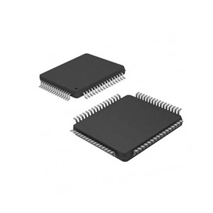 PIC16 Series microcontroller, LCD driver, 8-bit CMOS, 1024B RAM 16Kb flash, 54 I/O pins, A/Dconverter (10-bit resolution, 17 channels), SMD QFN-64 package