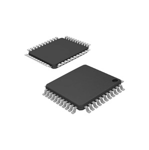 PIC16 Series microcontroller, LCD driver, 8-bit CMOS, 512B RAM 8Kb flash, 36 I/O pins, A/Dconverter (10-bit resolution, 14 channels), SMD QFN-44 package