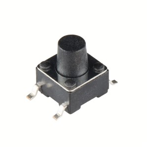 9.5mm SMD Tactile switch 250g operating force tape and reel