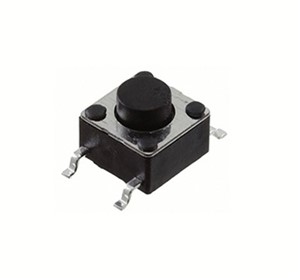SMD Tactile switch 6mm x 6mm 4.3mm height 250g operating force