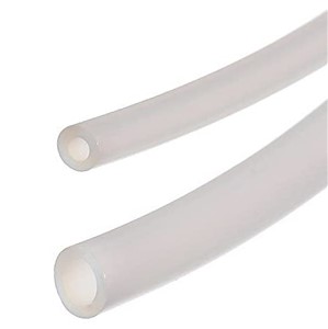 PTFE Tubing, 4.75mm (OD) x 3.75mm (ID), natural colour, +/-0.1mm tolerance, -80c to +200coperating temperature range