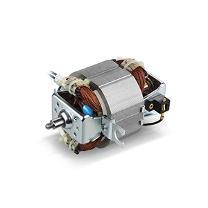240VAC 200W Axial high performance motor, 7680RPM (on load), ultra-long life brushes, custom wiringloom as per approved drawings and samples, 130c thermal protection, insulation class B
