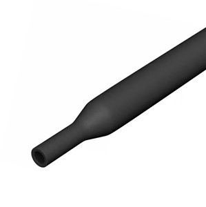 1 1/2&quot; Black heavy duty heatshrink, 2:1 shrinking ratio, 0.89mm wall thickness, flame retardant,15.2M reel (50ft)