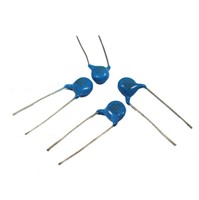 1uF 50V 10% X7R Multilayer ceramic capacitor, epoxy coated, 5.5mm x 7.0mm x 4.0mm, 5.08mm PCBpitch, 25mm straight leads (bulk)