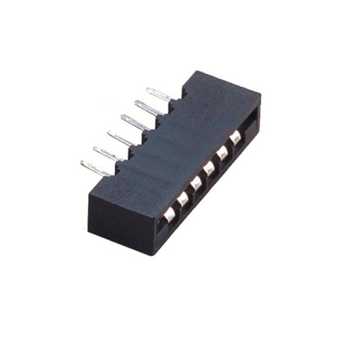 7-Pin Vertical mount FPC connector 2.54mm single row