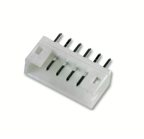 4-Pin 2mm wafer connector white colour straight PCB pin vertical mount tin plated