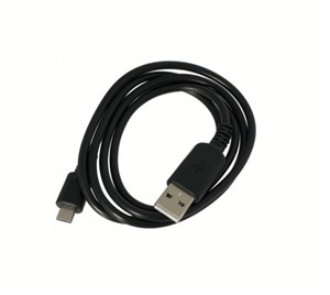 USB-A (4-pin Male) to USB-B Micro (5-pin Male) cable assembly black 1200mm UL2725 hi-speed cable