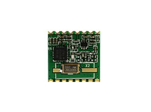RF Transceiver module SMD high power 886MHz +20dBm 1.8-3.6V low power consumption andadvanced performance version B S1 crystal option PCB revision 2.0 module revision 1.1(Silabs Si4430-31-32)
