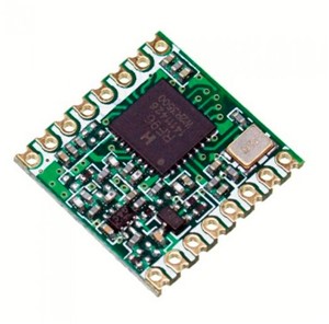 RF Transceiver module SMD 868MHz LORA, +20dBm, -148dBm sensitivity, programmable bitrate up to300kbps, low current, S2 crystal option, 16-pin SMD package, version 1