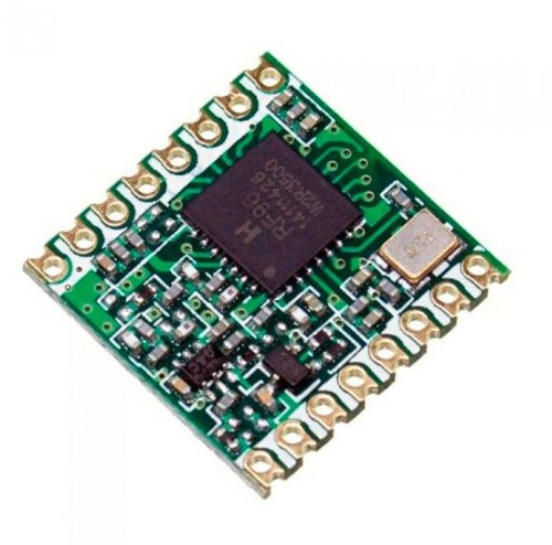 RF Transceiver module SMD 915MHz LORA, +20dBm, -148dBm sensitivity, programmable bitrate up to300kbps, low current, S2 crystal option, 16-pin SMD package, version 1