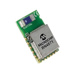 SMD Bluetooth module, SIG v5.0 core, onboard BLE stack, 3.3V operating voltage, on-board antenna,10M range, -40c to +85c operating temperature range, 9mm x 11.5mm package
