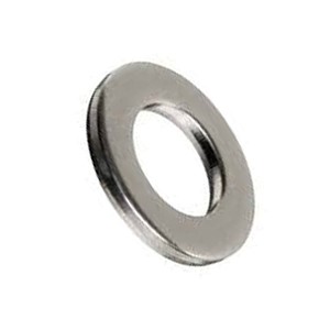 5.0mm (OD) x 3.0mm (ID) D-SUB M3 Flat washer, nickel plated steel, 0.50mm thickness, ROHSapproved