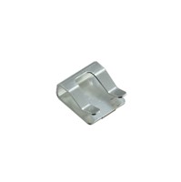 SMD C-Type cable clip, 5mm x 5mm, 2.05mm height, phospher bronze, tin over nickel plated, 3 x 1mmwire or 2 x 1.5mm wire capacity