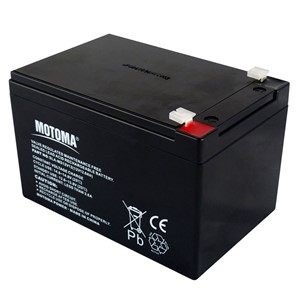 [T:Description]

The 12V 12Ah Sealed Lead Acid VRLA Battery is a professional-grade quality, high reliability design, with a 12-Month Original manufacturers quality and performance guarantee. It is built with super heavy-duty grid with high-performance plates and electrolyte, and has a 180A maximum discharge current, making it perfect for a variety of uses. 
[BR]
[BR]
It features an ABS (UL94-HB) case with a -20c to +50c operating temperature range, and low self-discharge performance for long life. This makes it perfect for use in alarm systems (fire and security), children&#39;s electric cars and toys, RV applications, power tools, motorcycle starting, motorised golf trundlers, marine equipment, kontiki, UPS, back-up power supplies, and medical equipment. 
[BR]
[BR]
Get your 12V 12Ah Sealed Lead Acid VRLA Battery today for a dependable, reliable power solution at an unbeatable price.

[T:Tech Specs]
Nominal voltage: 12V 12Ah
[BR]
Type: VRLA Battery
[BR]
Dimensions: 151mm (L) x 98mm (W) x 95mm (H)
[BR]
Terminals: F2 Tab Terminals (6.35mm QC type)
[BR]
Weight: 3.6KG
[BR]
Additional: ABS (UL94-HB) case, 180A maximum discharge current, -20c to +50c operating temperature range, Safety approvals: IEC60896-21/22, JIS C8704, YD/T799, BS6290:4, GB/T 19638, UL1989.
[T:Uses:]
[UL]- Home Alarms - Security Systems - Backup Power - Toys - Agricultural - Kontiki/Long Line Fishing - Camping - Consumer Devices - Tools -Torches[/UL]