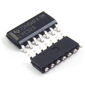 Quadruple 2-Input independant positive-OR gate, 1.65-3.6V operating voltage range, low powerconsumption, SMD SOIC-14 package