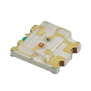 SMD RGB LED, High brightness, diffused lens, common anode, miniature case 1.5mm x 1.6mm x 0.5mm