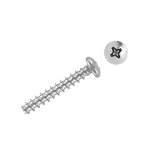 M3.5 x 8mm Stainless steel SS304 plastite screw, pan philips head