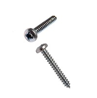 6G x 3/8 Stainless steel (SS316) self-tapping screw, pozi drive, pan head