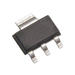 3.3V Low dropout linear voltage regulator, 400mA output, output current limitation, reversepolarity protection, 4.7-40V input voltage, SMD SOT-223-4 package