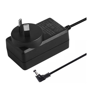 12VDC 1A 12W 100-240VAC input switch mode power supply, wall-mounting, NZ/AU AC plug, 2.0M customDC output cable with right angle 5.5mm x 2.1mm DC jack, as per approved drawings and samples