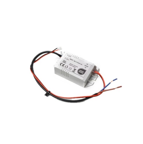 5VDC 1.0A 5W Switch mode power supply wall mounting 80-264VAC input 10000hrs MTBF H03VVH2-F,300mm AC input cable (semi-stripped), UL2468 24AWG 450/600V 300mm DC output cable terminated to JSTPHR-3 female connector custom Smart Water label