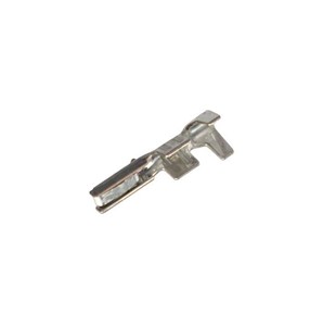 Female terminal for use with ZER connector housing, 24-28AWG wire range, 0.76mm-1.2mminsulation OD range, copper alloy, tin plated finish