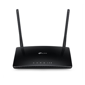 TP-Link 3G/4G/LTE Wi-Fi Router, 300Mbps wireless transmission speed, 3 x 10/100 LAN, 1 x 10/100LAN/WAN, 1 x micro-Sim slot, IEEE 802.11b, 802.11g, 802.11n, 2 x high-gain external antenna,12V 1A power adaptor, RJ45 ethernet cable