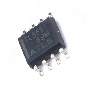 LinCMOS Low power technology timer, high output current, 2-15V supply voltage, -40c to +85coperating temperature range, SMD SOIC-8 package