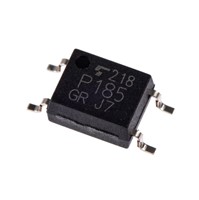 SMD Optoisolator with transistor output, 1-channel, 3750Vrms isolation voltage, 80V outputvoltage, 50mA channel to channel output, -55c to +110c operating temperature range, SOIC-4 package