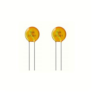 750VDC 465VAC 10mm Metal oxide varistor, 134J, 0.4W, 7.5mm PCB pitch