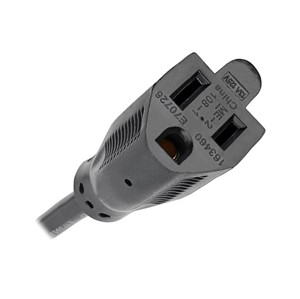 10A 1.5M AC Power cable SJT 3-core 16AWG (1.31mm2) 60?c FT2 300V E215210 ?F?F(UL) C(UL), PMS425charcoal grey), female USA E218475 LA005K socket (PMS425 charcoal grey), insulated 6.3mm rightangle low profile QC terminals, PG11 cable gland fitted (grey), nut for cable gland in seperatebag, as per approved drawings and specifications, revision 00 24-FEB-2023