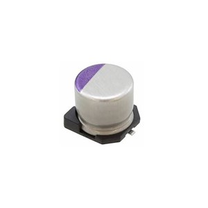 10uF 35V 20% SMD Electrolytic capacitor, 2000hr endurance, -40C to +85C operating temperaturerange, 44mA ripple current, 5.0mm x 5.3mm case size