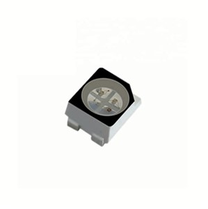 Full-colour RGB SMD LED high brightness clear lens PLCC-4 package