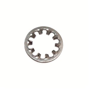 M6, 304, A2, Plain Stainless Steel Internal Tooth Shakeproof Washer