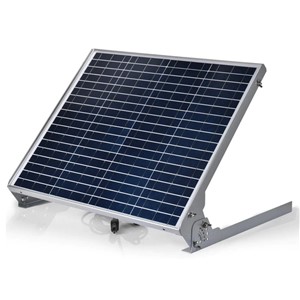 [T:Description]
The 20W/40W Wall Mount Solar Panel Bracket is an ideal solution for anyone looking for an easy, reliable way to mount their solar panel. Constructed from durable, high-quality aluminium, this bracket is designed for maximum solar panel efficiency with an adjustable tilt of up to 60 degrees. Its low wind profile also makes it a great choice for mounting to a wall, or as a portable ground mount stand which is ideal for camping. All mounting hardware is included, so all you need is your solar panel and cabling. 
[BR]
[BR]
This bracket is specially designed for use with the WSP1820-5 20W solar panel and WSP1840-3 40W solar panel, so make sure to purchase the correct one for your needs. With easy setup and reliable construction, you can be sure to get maximum solar efficiency with the 20W/40W Wall Mount Solar Panel Bracket.

[T:Tech Specs]
Material: Aluminium
[T:Uses]
[UL]- Camping - Off-Grid Projects - Council Projects - Remote Monitoring[/UL]