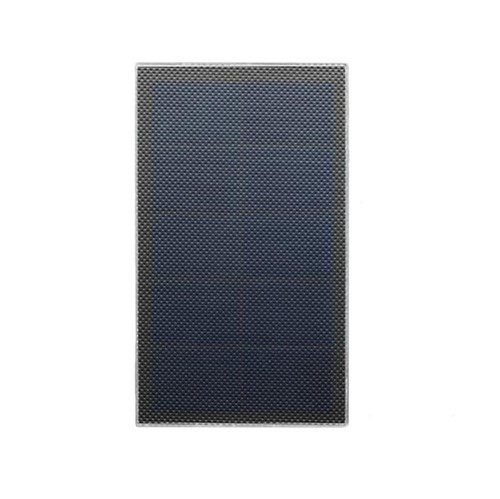 12.0V 6.5W Monocrystalline solar panel, high efficiency >23% efficiency cells, 0.53A (Imp),square cell lay-out (no chamfers), 150mm x 250mm x 3.3mm panel size, junction box (silicone filled),100um ETFE + EVA + solar cells + EVA + 2mm PCB, 200mm +10/-0mm wiring loom (stripped and tinned),as per approved samples and technical drawings